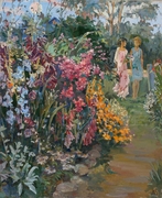 "Лунный сад." 2006; х.м., 70х60