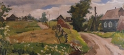 "Дом Сидорова." 1996;х.,м.; 42х95