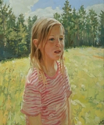 "Портрет Венлы." 2008; х.,м.; 60х50